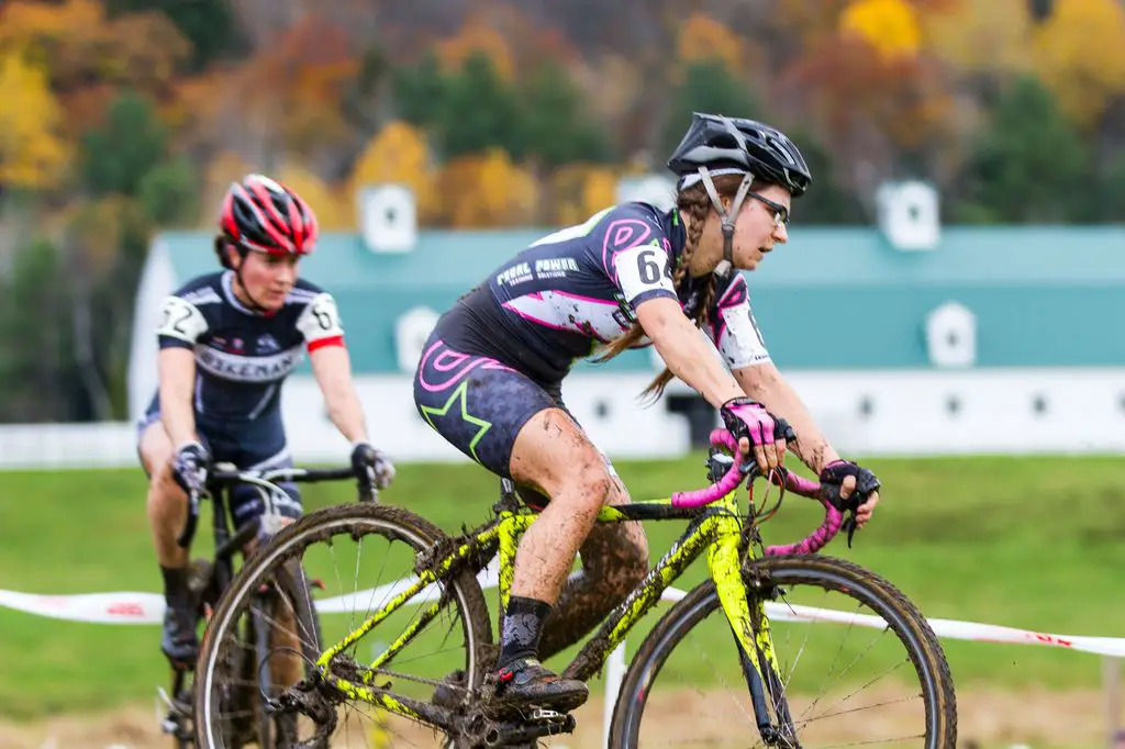 Britlee Bowman with Catherine Sterling chasing. © Todd Prekaski