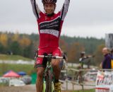 Anthony crossing the line to retain her hold on the Verge Series jersey. © Todd Prekaski