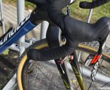 SRAM Red 10-speed DoubleTap shifters on Arley Kemmerer's Specialized Crux Pro cyclocross bike. © Cyclocross Magazine