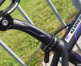 Arley Kemmerer relies on Specialized's Zertz-equipped Specialized Pave Pro SL seatpost. © Cyclocross Magazine