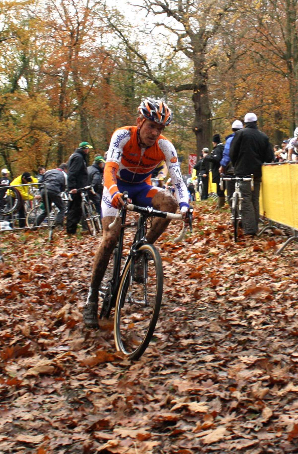 Bart Aernouts racing at the Superprestige Gavere. ? Dan Seaton