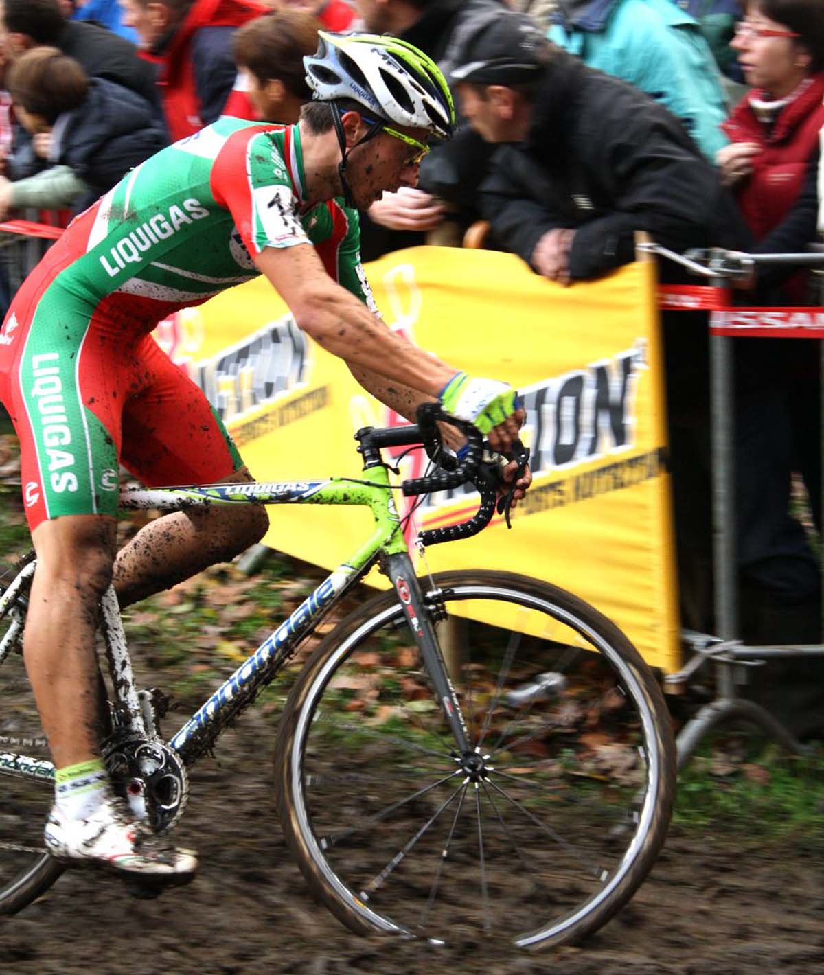 Enrico Franzoi rode well early. ? Dan Seaton