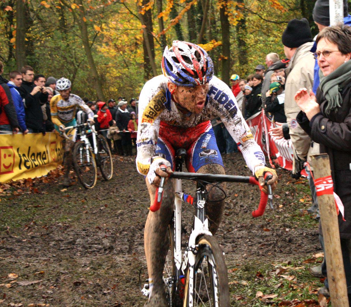 Stybar would hold the lead early in the race, but finish third. ? Dan Seaton