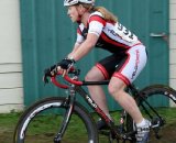 Megan Chinburg led the women's race early on © Dave Roth