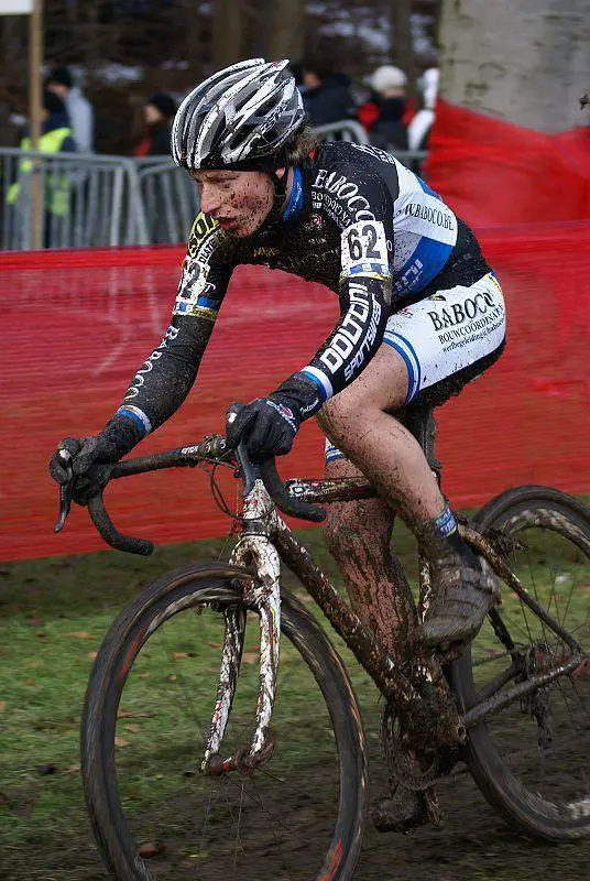 Gianni Denolf in the Fidea Cyclocross Tervuren © Marc van Est