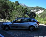 BABOCO team van with spare bikes © Christine Vardaros