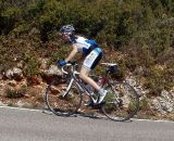 Hill climb at training camp © Christine Vardaros