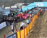 Up the hill at Junior Men at 2012 Worlds © Bart Hazen