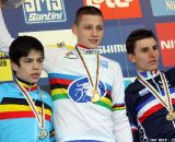 Junior Men at 2012 Worlds Podium © Bart Hazen