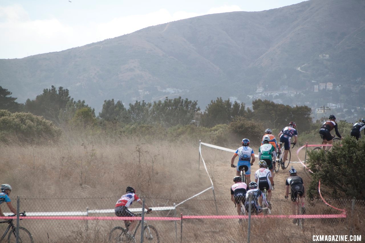 A dry, dusty, bumpy challenging course made for tough racing. © Cyclocross Magazine