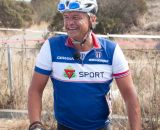Former Tour de France stage winner Dag Otto Lauritzen raced his first cyclocross race ever. © Cyclocross Magazine Former Tour de France stage winner Dag Otto Lauritzen raced his first cyclocross race ever. © Cyclocross Magazine