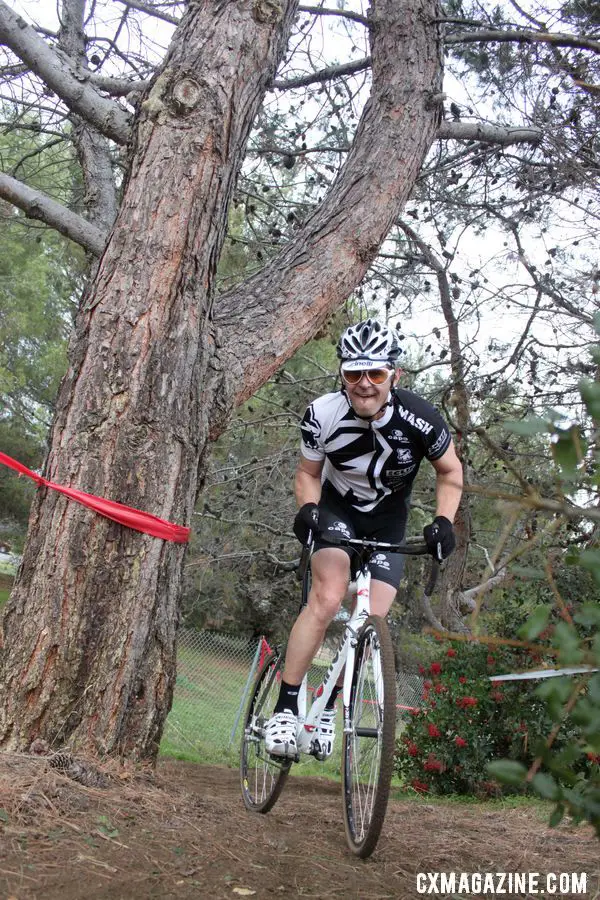 A few new turns made the course a lot longer. Bay Area Super Prestige 2010, Coyote Point Finals, 12/5/2010. ©