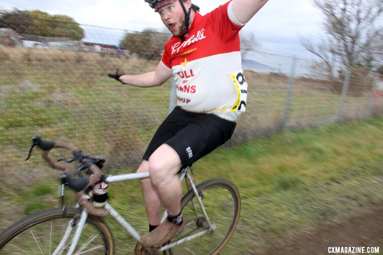 When you\'re full of beans, it\'s easy to fly. Bay Area Super Prestige 2010, Coyote Point Finals, 12/5/2010. ©