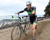 Run or ride the sand? That was the big decision. Bay Area Super Prestige 2010, Coyote Point Finals, 12/5/2010. ©