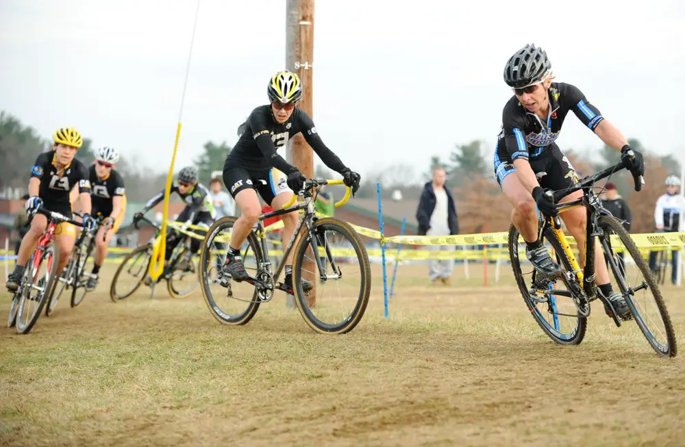 Always a savvy tactician, Van Gilder never left the first two wheels of the group. © Natalia Boltukhova | Pedal Power Photography | 2011