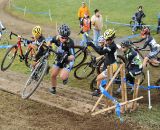 Van Gilder leads the group up the stairs. © Natalia Boltukhova | Pedal Power Photography | 2011