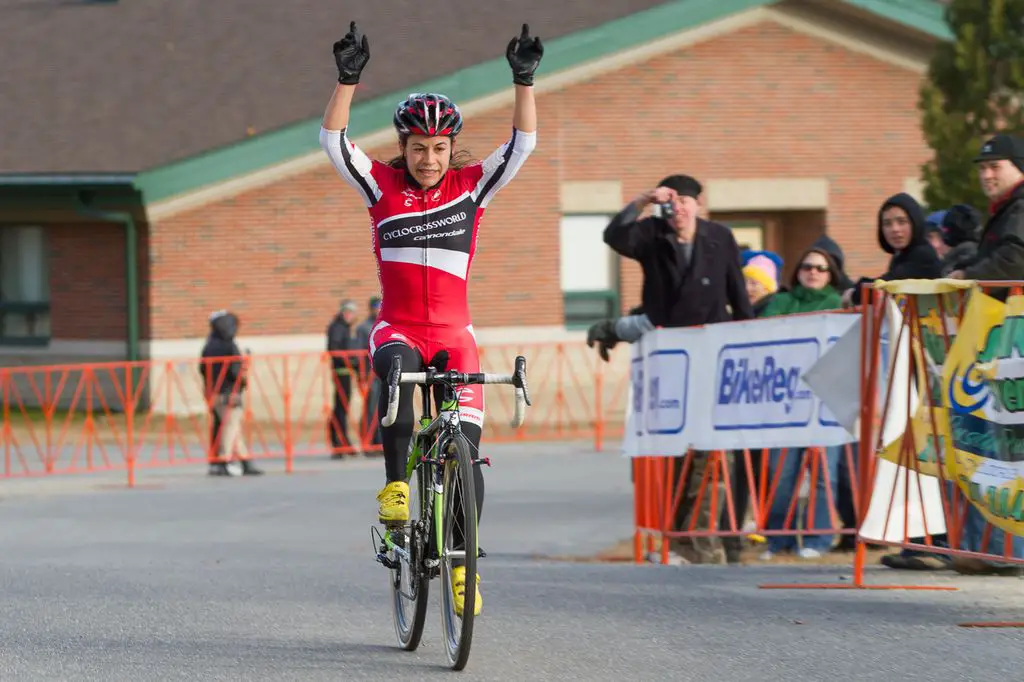 Anthony wins it! She has swept the 2012 Verge Series so far. © Todd Prekaski