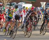 The sun lowered and temperatures dropped as the Elite Men's race began. © Todd Prekaski
