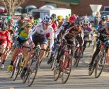 The sun lowered and temperatures dropped as the Elite Men's race began. © Todd Prekaski