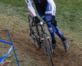  Durrin approaching one of two sets of stairs on the course. © Todd Prekaski