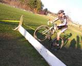 How to bunny hop the barriers. Baystate Cyclocross, Day 1. ? Paul Weiss   