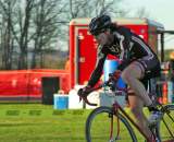 Josh Dillon continues to surprise in the the elite men&#039;s race. Baystate Cyclocross, Day 1. ? Paul Weiss  