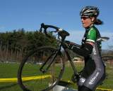 Mary McConneloug once again clobbers the elite women. Baystate Cyclocross, Day 1. ? Paul Weiss    