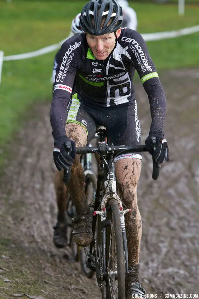 Bob Wellbourn (Cannondale-Cyclocrossworld) Masters 40-49 Champion. © Doug Brons