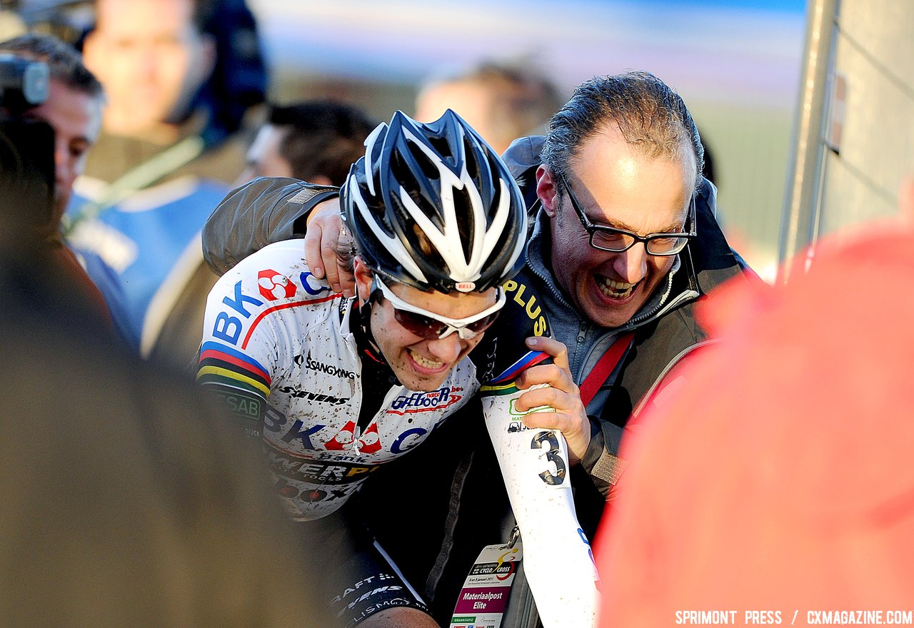 Niels Albert is the 2011 Belgian Champion. Sunday Jan. 9, 2010. ( SPRIMONT PRESS / Laurent Dubrule )