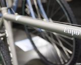 It looks titanium but it's below the Lupo. Bianchi 2014 Lupo. © Cyclocross Magazine