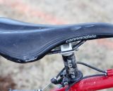 A Cannondale Synapse saddle and Bontrager zero offset seatpost are used. © Cyclocross Magazine