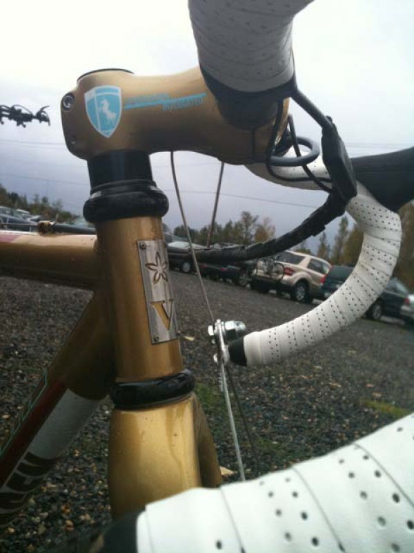 The new Speedvagen stem, made for the company by Enve, gets rid of the need for a hanger. Photo courtesy