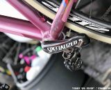 Shimano has a rare appearance with the older XTR M970 pedals. ©Thomas van Bracht