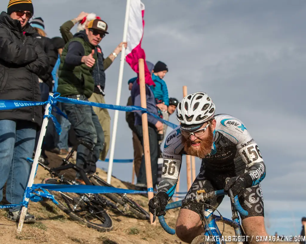 Robert Marion in the Men\'s 30-34 race at National Championships 2014. © Mike Albright 