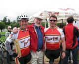 Bob of Bob's Red Mill with some of the company's sponsored 'crossers. Photo courtesy