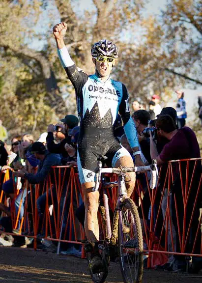 Winner of the Mens Elite Belgian Rider Ben Berden. © 2011 Jody Grigg