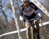 A rider is framed by tape during the combined race. © Greg Sailor - VeloArts.com