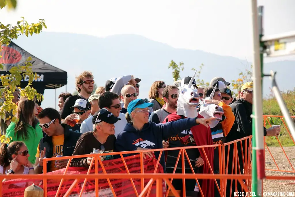 The whacky crowd at the Boulder Cup. © Jesse Pisel