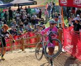 Miller takes the stairs at the Boulder Cup. © Jesse Pisel