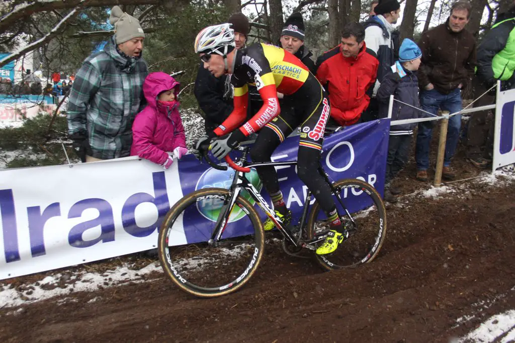 Klaas Vantornout rode strongly to second © Bart Hazen