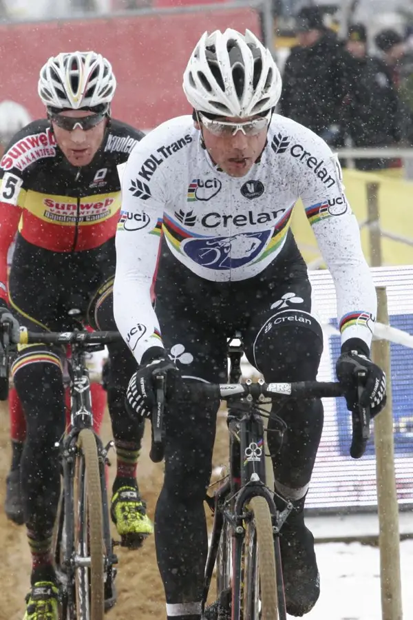 Sven Nys did not have the legs today © Bart Hazen