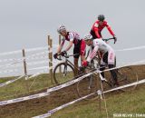 The off-camber S-turn drop back to the infield challenged many.  Â©Brian Nelson