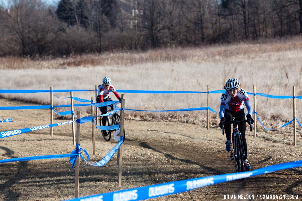 Mellisa Behr took the mud well. ©Brian Nelson