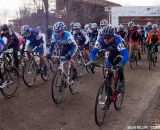 The 50-54 men's start.  ©Brian Nelson