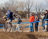 Wayne Simon making his way past the barriers.  ©Brian Nelson