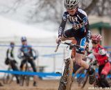 Joshua Peterson clearing the saddle.  ©Brian Nelson