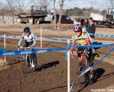 Racers and course tape took a pounding.  Â©Brian Nelson