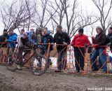 U23 rider Tobin Ortenblad enjoys some loud cheering from fans at the Elite World Championships of Cyclocross 2013. © Brian Nelson