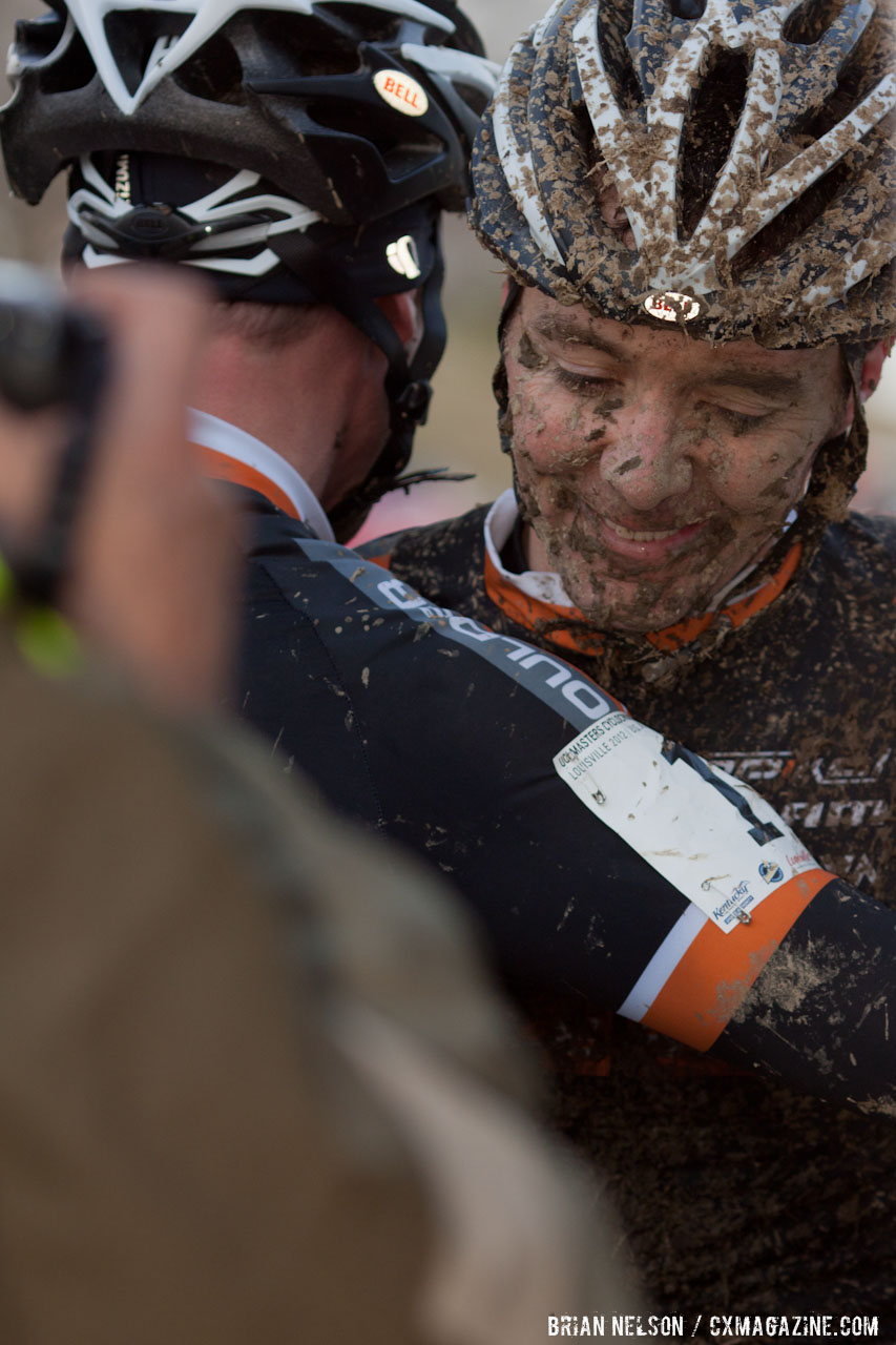 Dwight and Webber post race. ©Brian Nelson