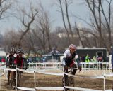 Mark Savery leading the battle for third. ©Brian Nelson